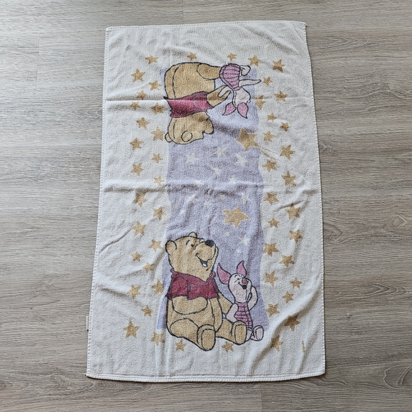 Vintage 90's Disney Winnie The Pooh Children's Beach Towel - Picture 2 of 8